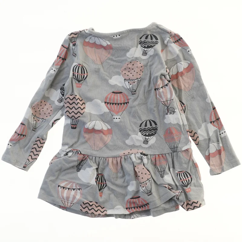 Langærmet kjole med balloner fra Lindex (str. 116)