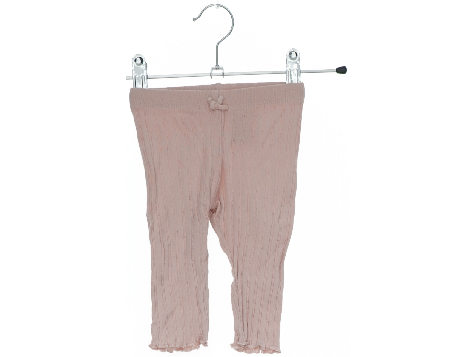 Lyserøde baby leggings med dekorativ sløjfe fra H&M (str. 62)