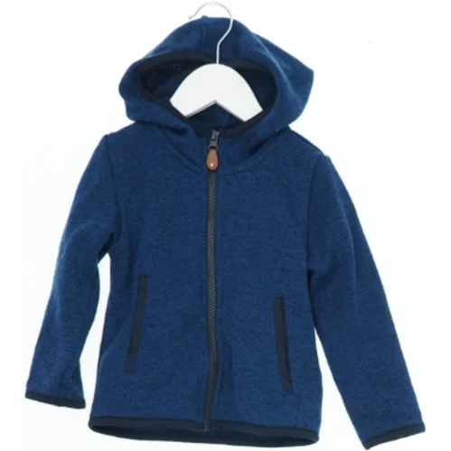 Blå børnetrøje med hætte fra H&M (str. 92)