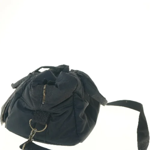 Stor sort pusletaske fra Konges Sløjd (str. 45x28 cm)