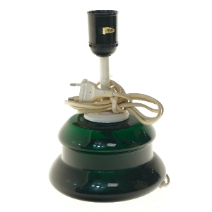 Holmegaard flaskeGrøn bordlampe (str. Ø 16 cm)