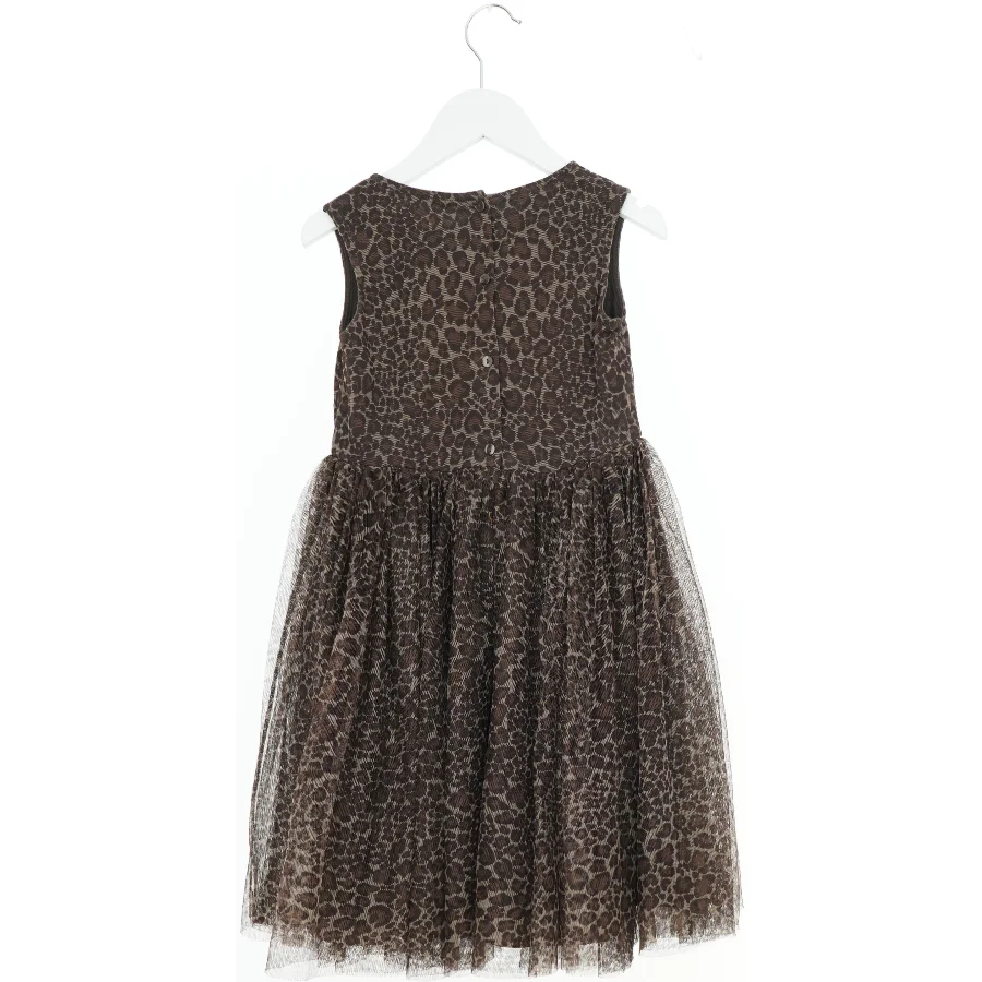 Leopardmønstret kjole med kattemotiv fra H&M (str. 128)