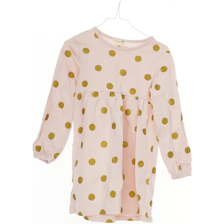 Børnekjole med prikker fra H&M (str. 110)
