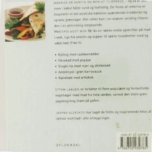 Spis godt - wok af Steen Larsen (f. 1946) (Bog)