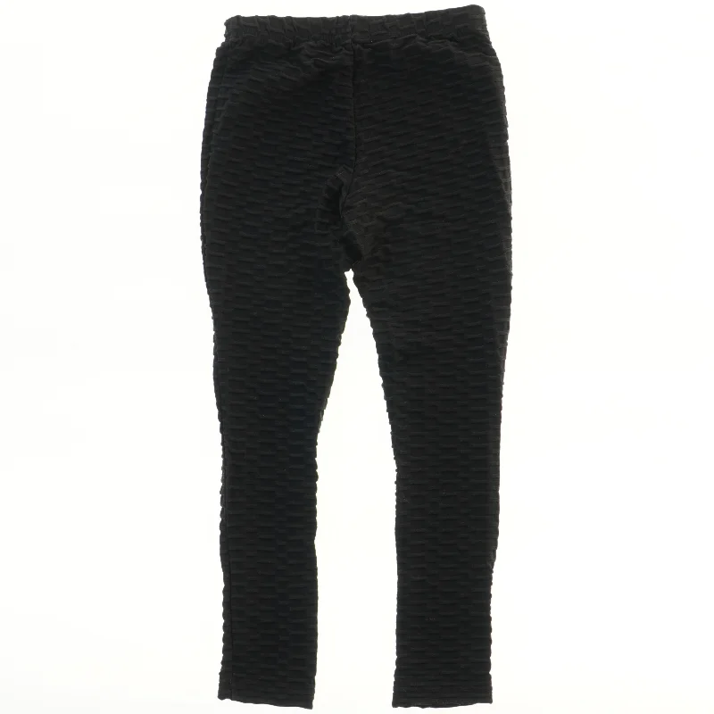 Sort leggings med tekstur fra Name It (str. 116)