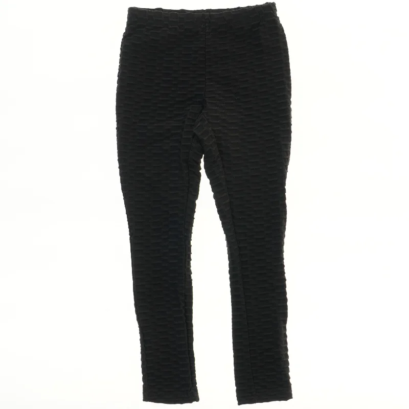 Sort leggings med tekstur fra Name It (str. 116)