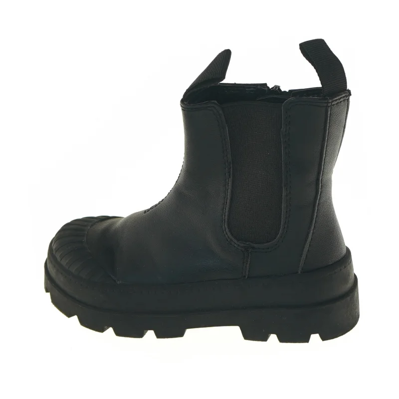 Børnestøvler i sort læder fra H&M (str. 25 )