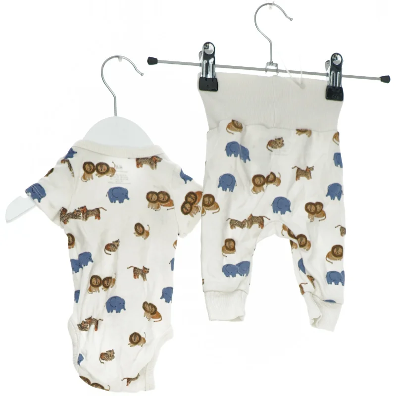 Sæt med bodystocking og bukser med dyremønster fra H&M (str. 50)