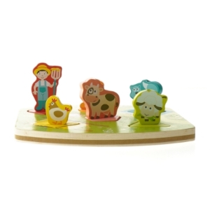 Træpuslespil med lyd til børn fra Hape (str. 22x20,5 cm)