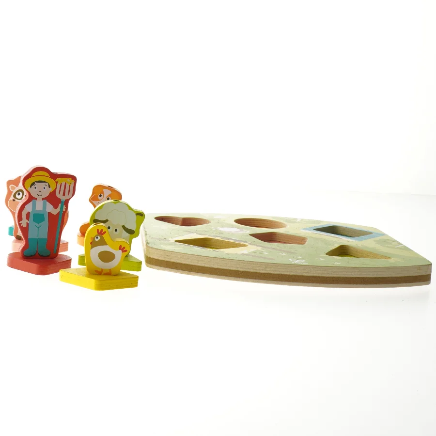 Træpuslespil med lyd til børn fra Hape (str. 22x20,5 cm)