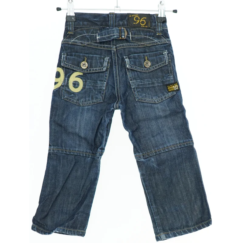 Børnejeans med forstærkede knæ fra G-star (str. 92)