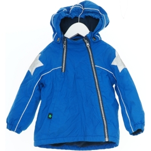 Blå vinterjakke med stjerner fra Molo (str. 98)