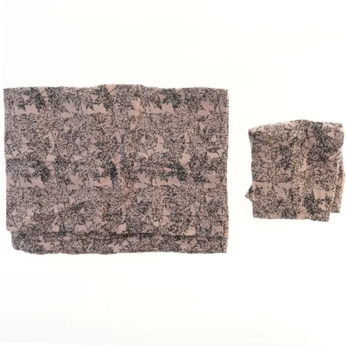 Stofpose med bladmønster fra Petit (str. 36x40 & 66x91 cm)