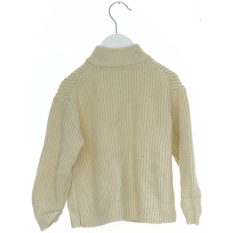 Strikket cardigan med lynlås fra Zara (str. 92)