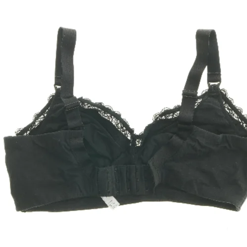 Sort bh med blonde detaljer fra Lindex (str. 90F cm)