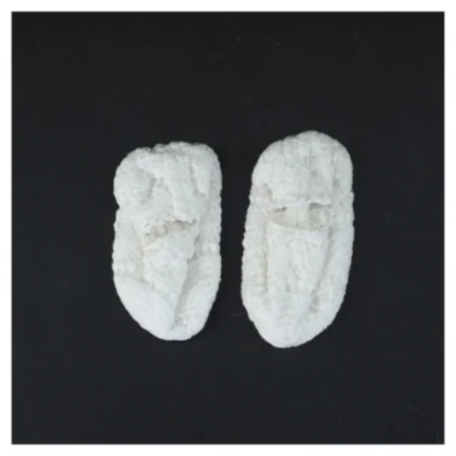 Strikkede babysko (str. 10 cm)