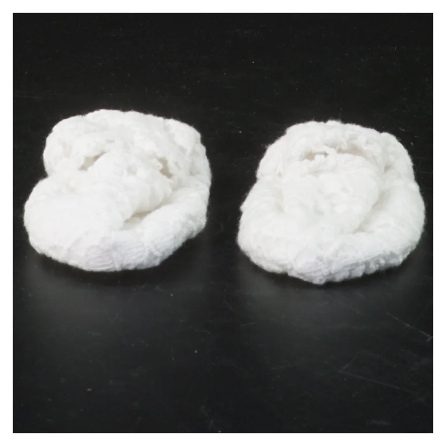 Strikkede babysko (str. 10 cm)