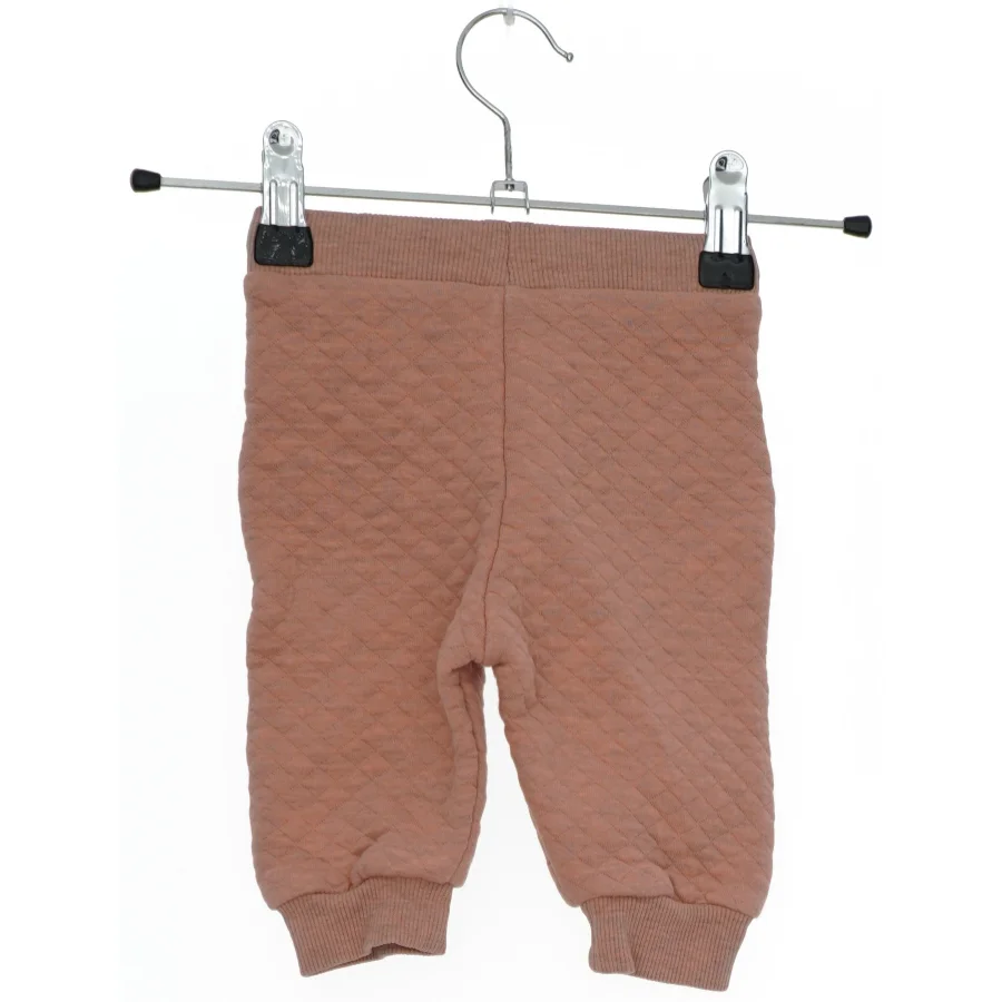 Quiltede børnebukser med elastisk talje fra Petit (str. 62)