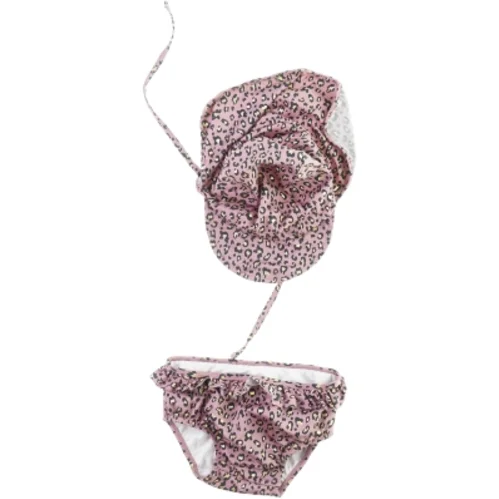 Badebukser og badehætte til baby fra Petit (str. 98)