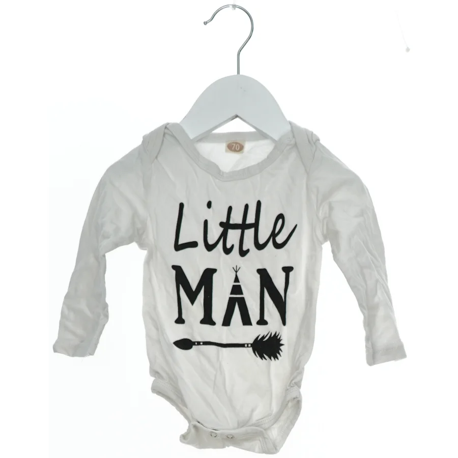 Hvid bodystocking med tryk (str. 74)