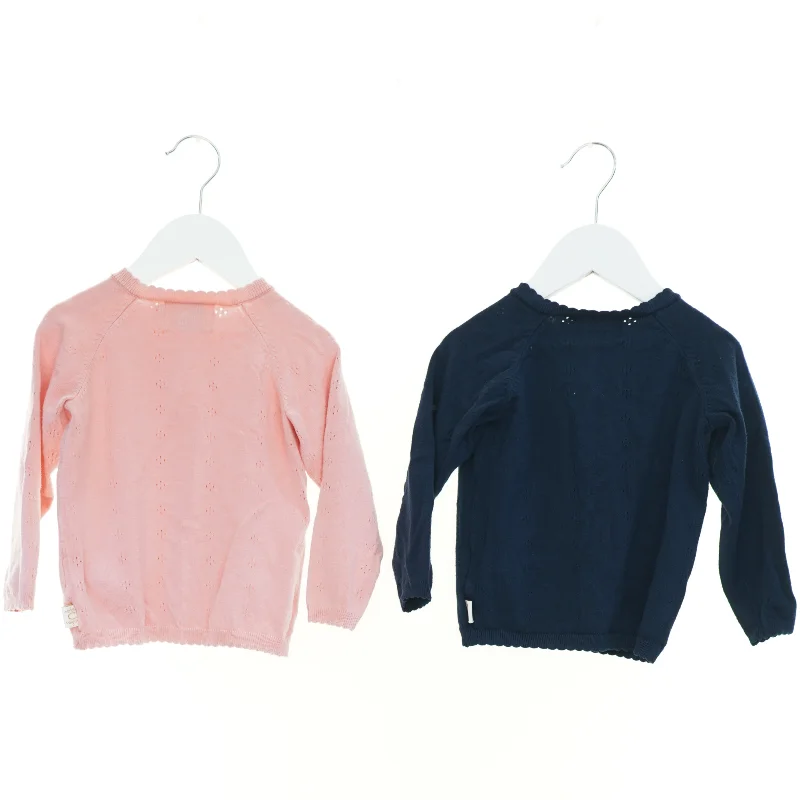 Cardigans (2 stk.) fra Creamie (str. 86 cm)