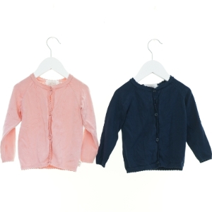 Cardigans (2 stk.) fra Creamie (str. 86 cm)