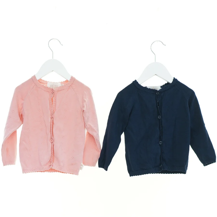 Cardigans (2 stk.) fra Creamie (str. 86 cm)