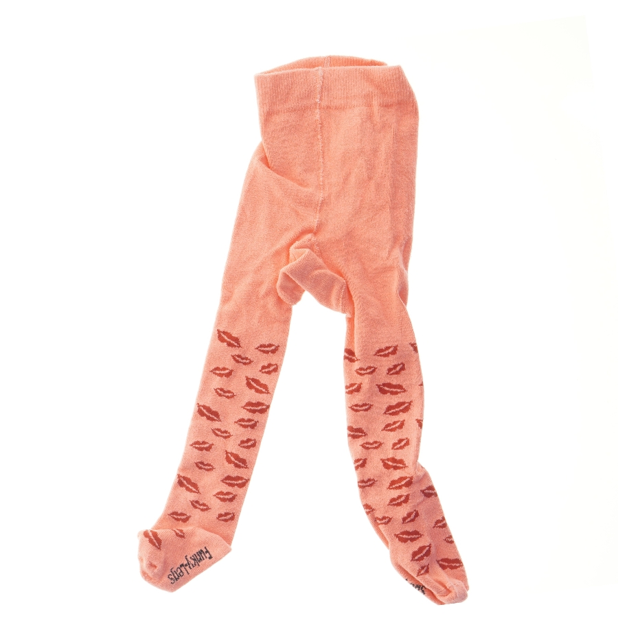 Børnetights med kyssemotiv fra SillyLily (str. 74)