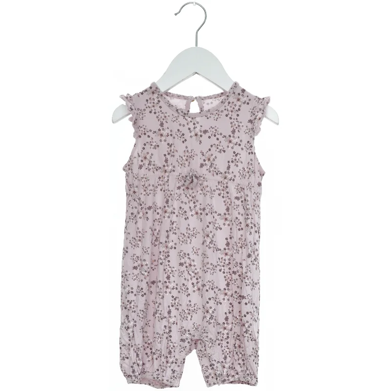 Blomsterprint sparkebukser uden ærmer fra Hust & Claire (str. 80)