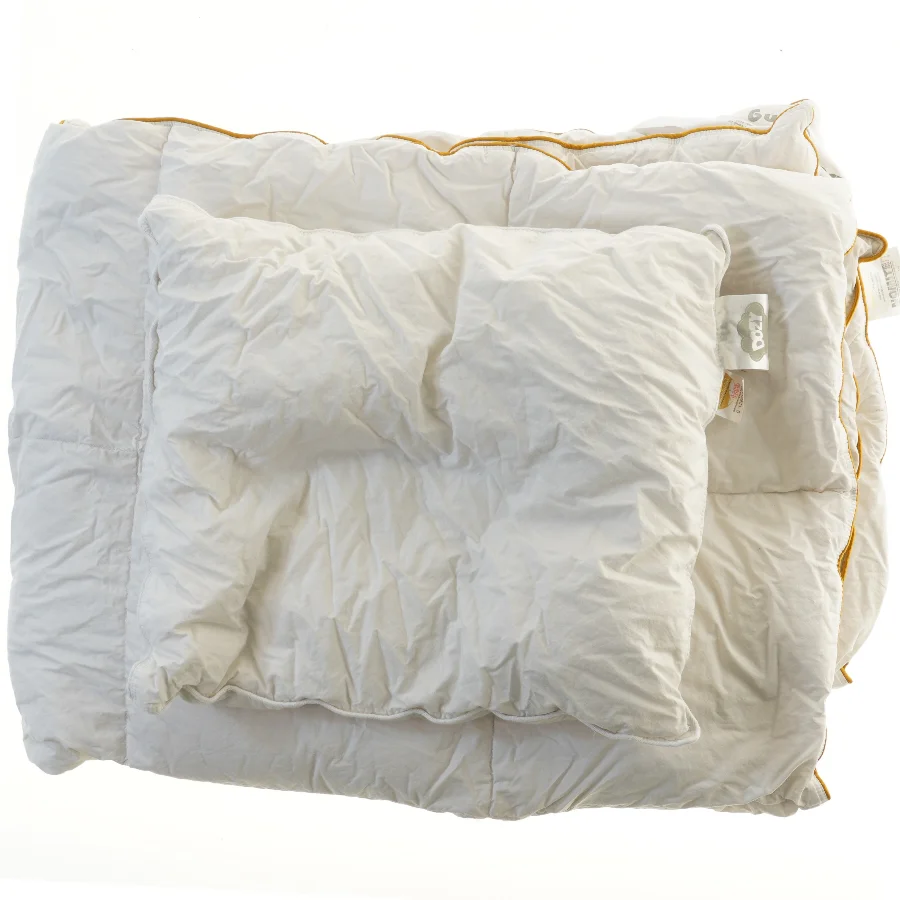 Dyne og pude til børn fra Dozy med moskusdun(str. pude 40x35, dyne 95x130 cm)