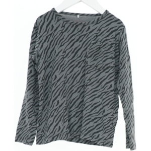 Langærmet bluse med zebra mønster fra Name It (str. 110)