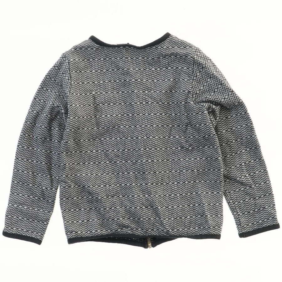 Sweatshirt med lynlås fra Hummel (str. 116)