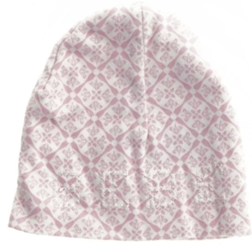 Baby hue med mønster fra BE BE (str. 15x14 cm)