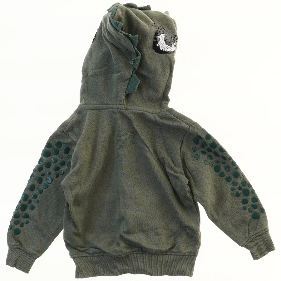 Børne hættetrøje med dinosaur motiv fra H&M (str. 104)