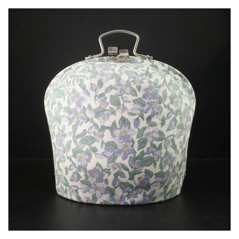 Glas tepotte med hætte (str. Ø 14 cm)