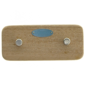 Knagerække med to knager (str. 16x7 cm)