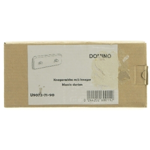 Knagerække med to knager (str. 16x7 cm)