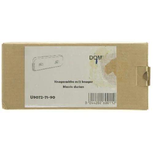 Domino knagerække med 2 knager fra Domino (str. 16x7 cm)