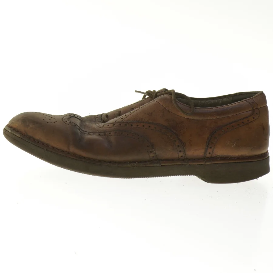 Brune herresko i læder fra Rockport (str. længde 29,5 cm)