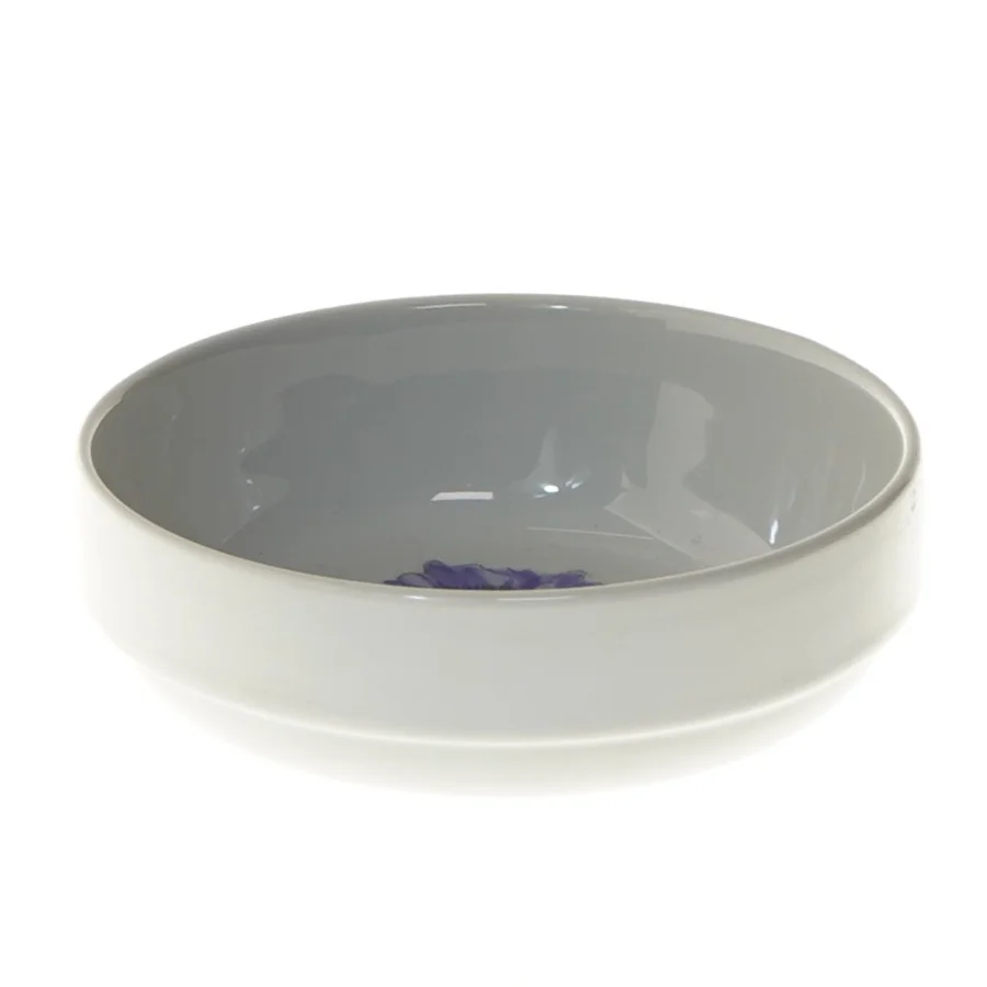 Dekorativ skål med blomstermotiv fra Hutschenreuther (str. Ø 12 cm)