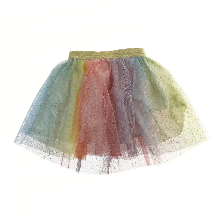 Regnbue Tyl Nederdel (str.  20,5x30 cm)