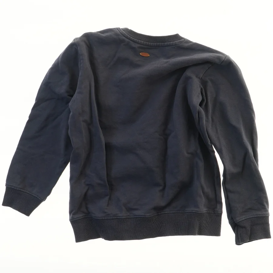 Hust and Claire Blå sweatshirt med print fra Hust & Claire (str. 116)