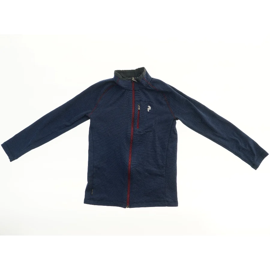 Peak Performance fleece trøje med lynlås (str.  150 )