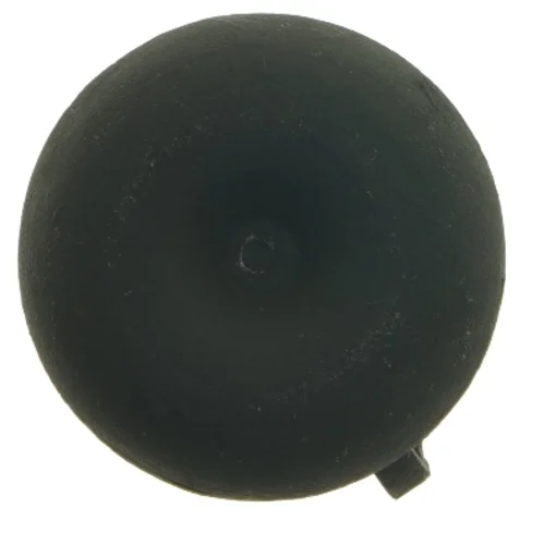 Sort lysestage med håndtag (str. 12 cm)