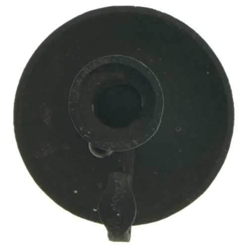 Sort lysestage med håndtag (str. 12 cm)