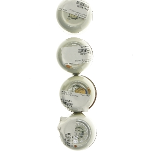 Sæt af krydderikrukker med låg fra Knabstrup (str. 4 styk, 7,5 cm)