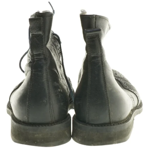 Læderstøvler med snøre (str. 39 )