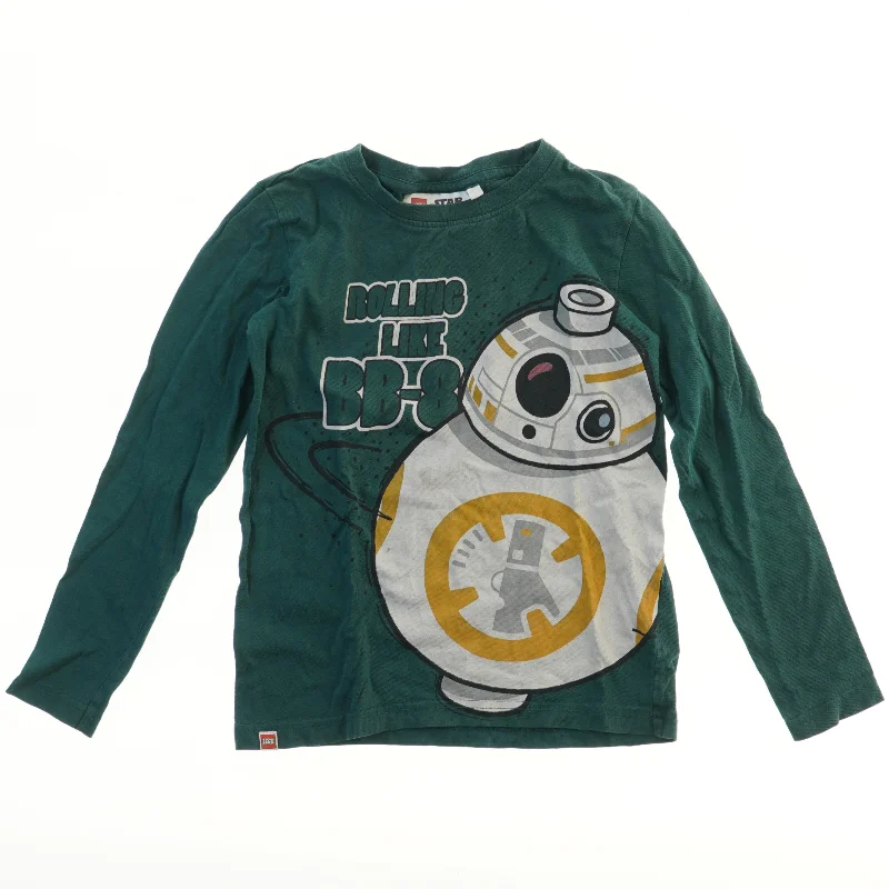 Langærmet Star Wars T-shirt fra Lego (str. 128)