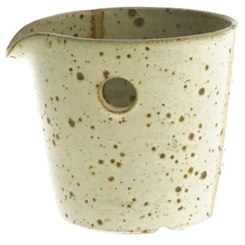 Keramisk mælkekande fra Følle (str. 8 cm)