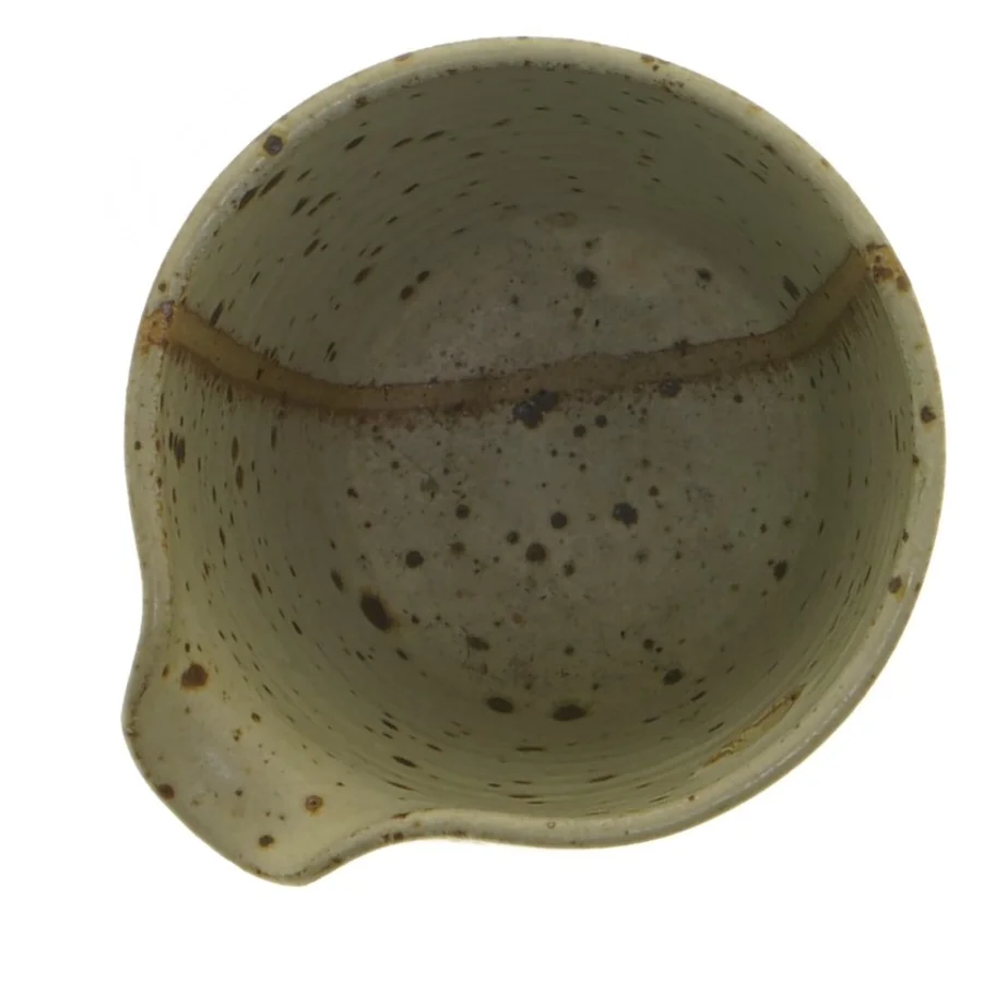 Keramisk mælkekande fra Følle (str. 8 cm)